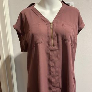 Express short sleeve dress shirt